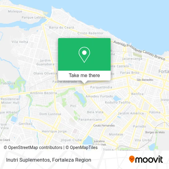 Inutri Suplementos map