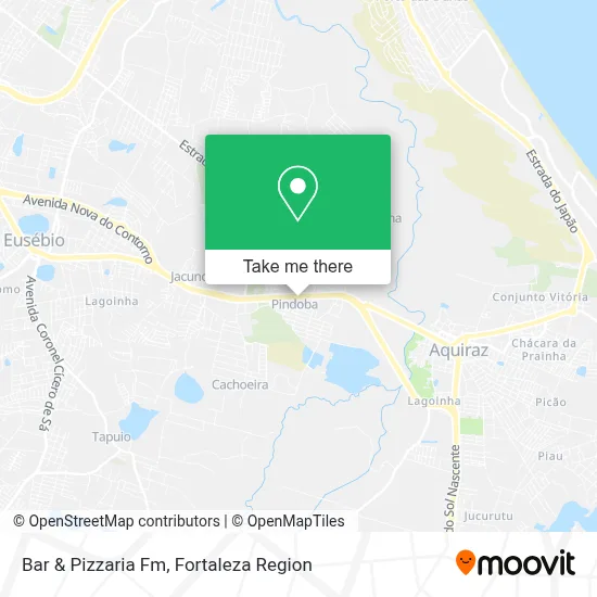 Bar & Pizzaria Fm map