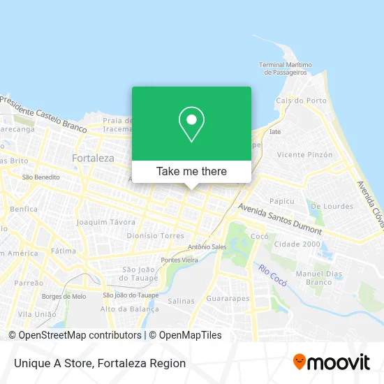Unique A Store map