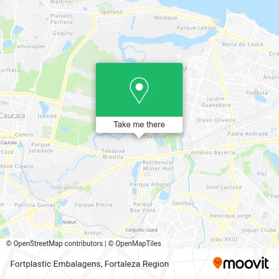 Fortplastic Embalagens map