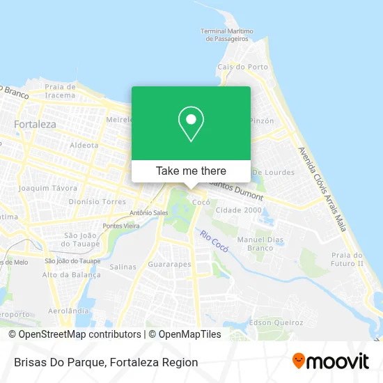 Brisas Do Parque map