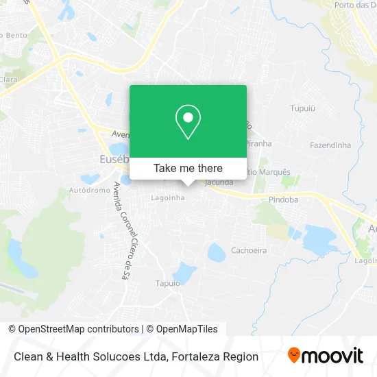 Clean & Health Solucoes Ltda map