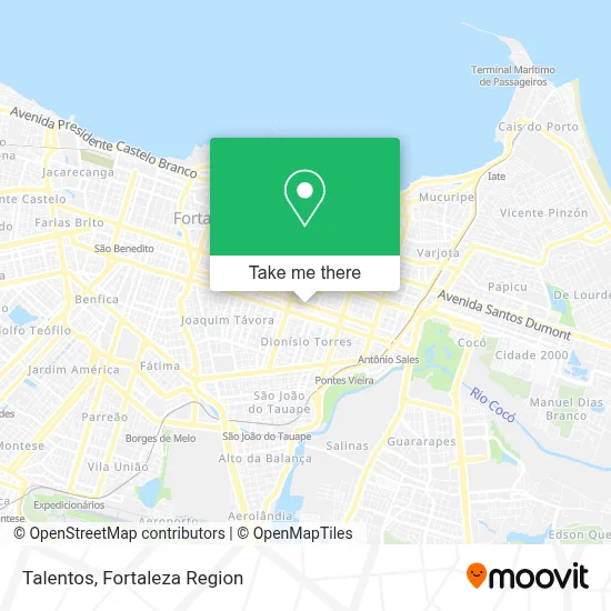 Talentos map