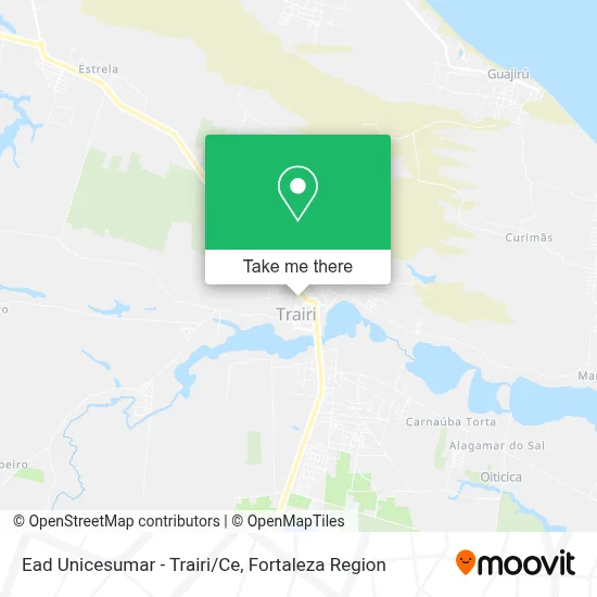 Ead Unicesumar - Trairi/Ce map