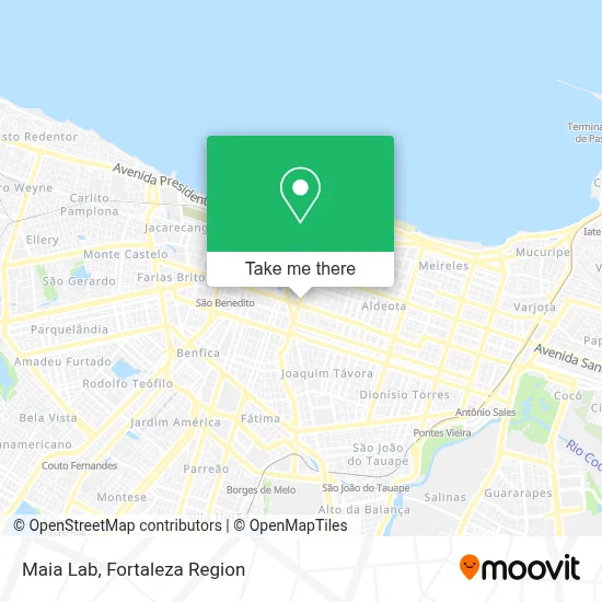 Maia Lab map
