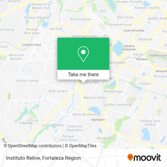 Instituto Relive map