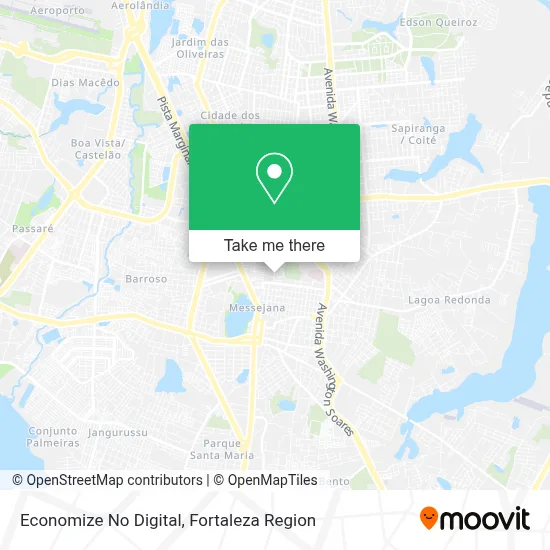 Economize No Digital map
