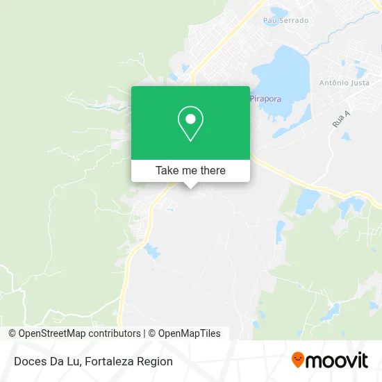 Doces Da Lu map