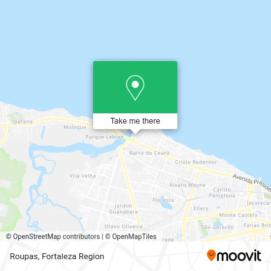 Roupas map
