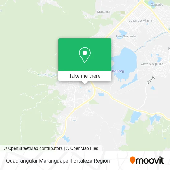 Quadrangular Maranguape map