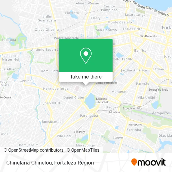 Chinelaria Chinelou map