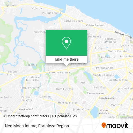 Neo Moda Íntima map