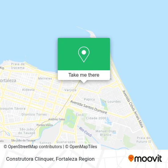 Construtora Clinquer map