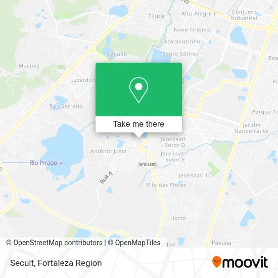 Secult map
