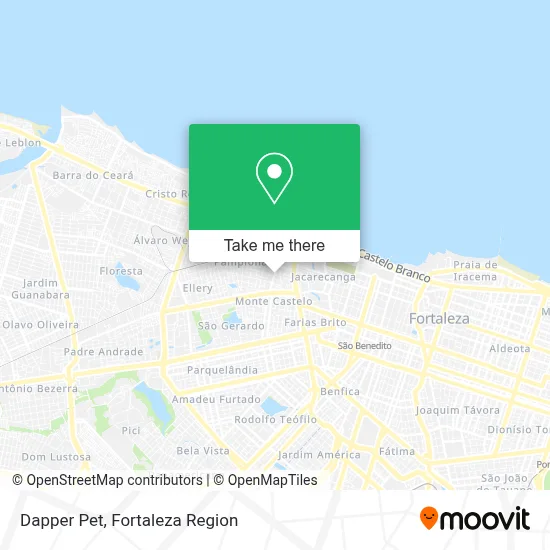 Dapper Pet map