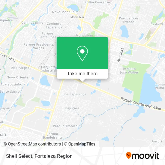 Shell Select map