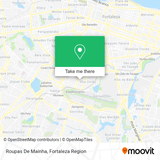 Roupas De Mainha map