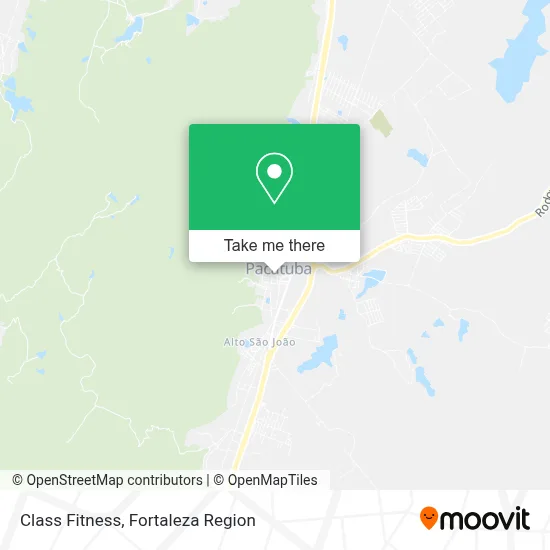 Class Fitness map