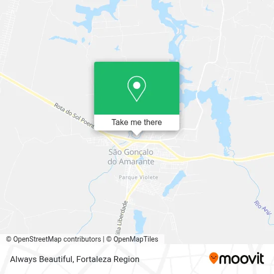 Sempre Bella map