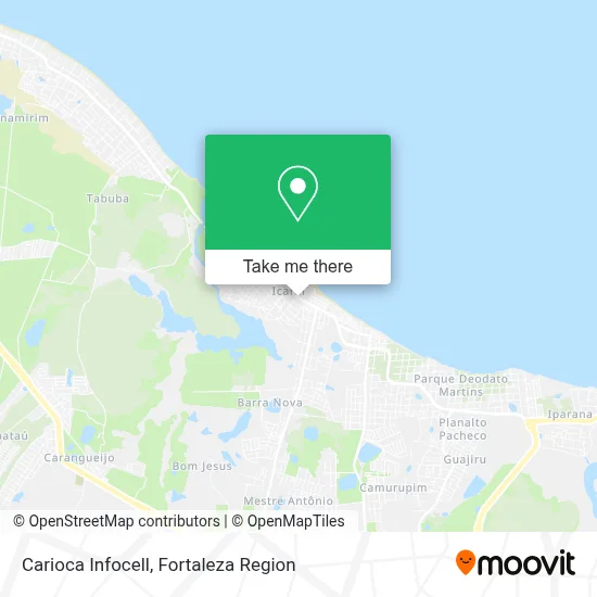 Carioca Infocell map