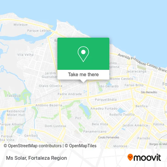 Ms Solar map