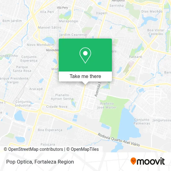 Pop Optica map