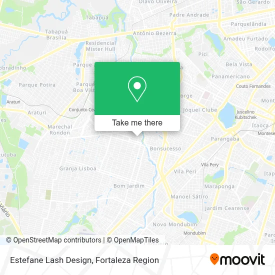 Estefane Lash Design map