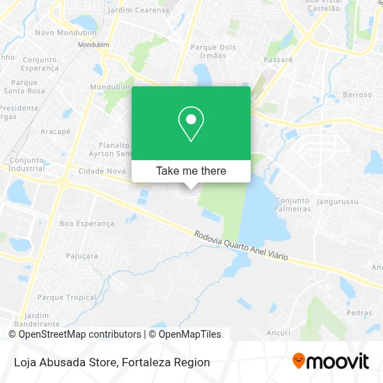 Loja Abusada Store map