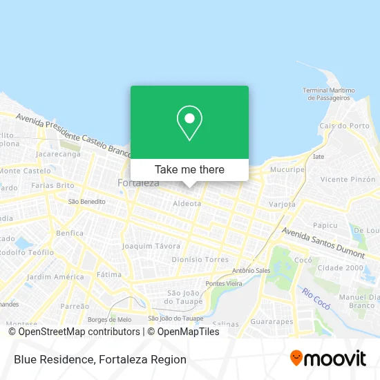 Blue Residence map