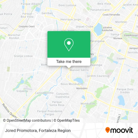 Jcred Promotora map