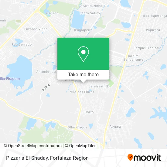 Pizzaria El-Shaday map