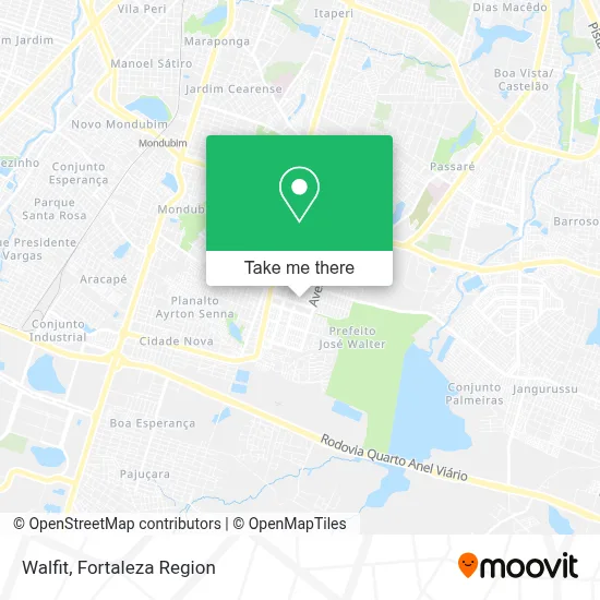 Walfit map