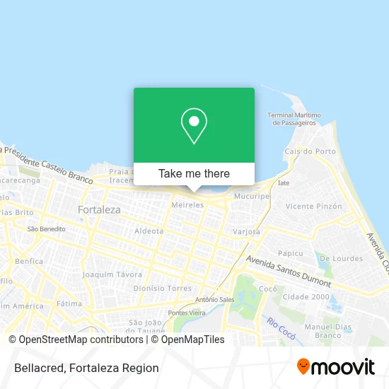 Bellacred map
