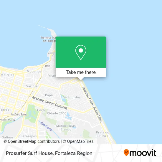 Prosurfer Surf House map