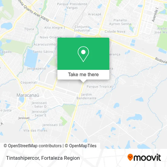 Tintashipercor map