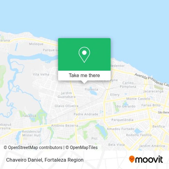 Chaveiro Daniel map