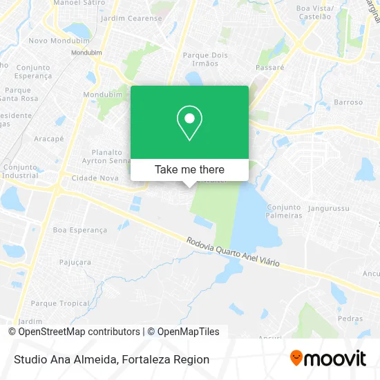 Studio Ana Almeida map