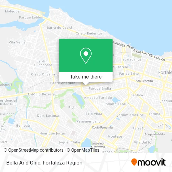 Bella And Chic map