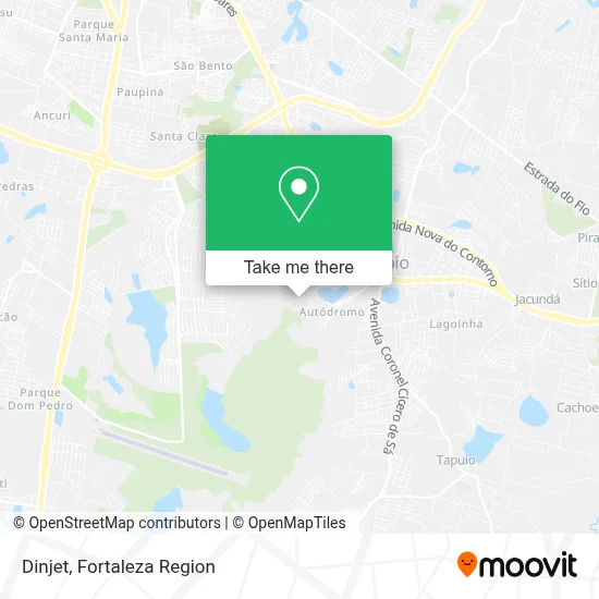 Dinjet map