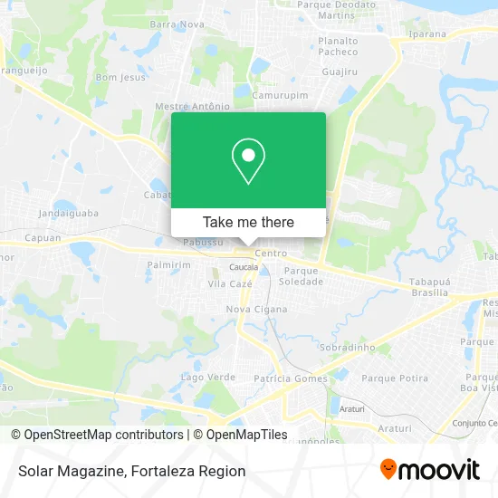 Solar Magazine map