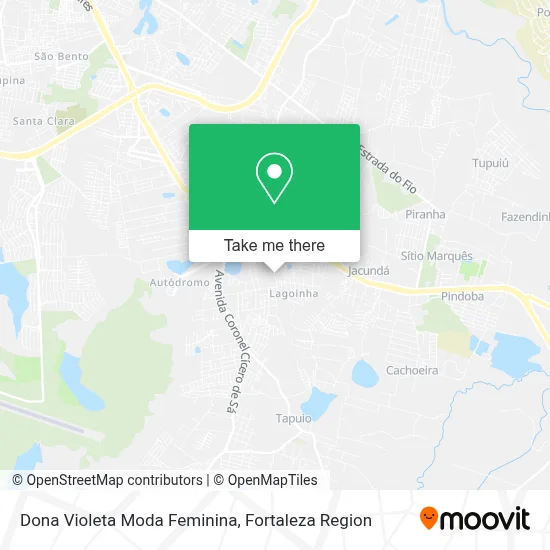 Dona Violeta Moda Feminina map