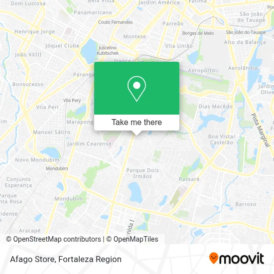 Afago Store map