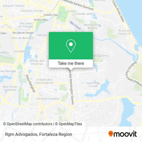 Rgm Advogados map