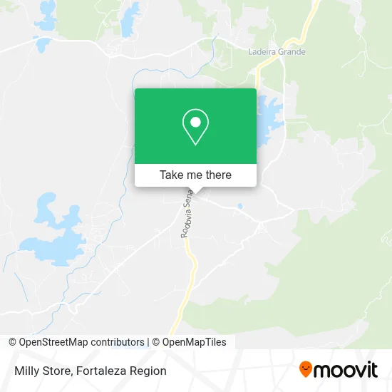 Milly Store map