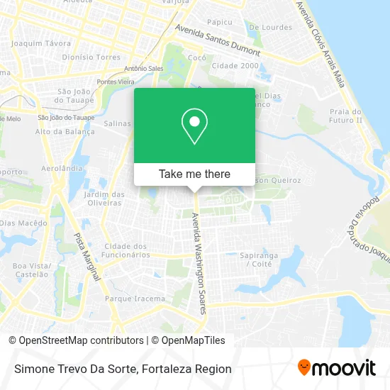 Simone Trevo Da Sorte map