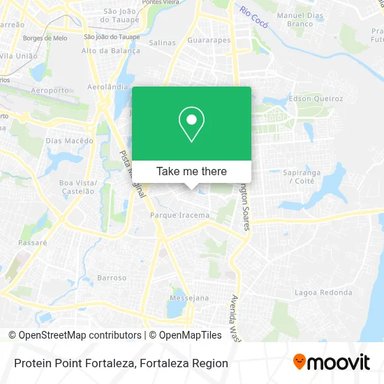 Protein Point Fortaleza map