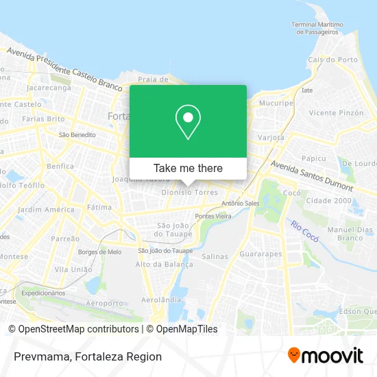 Prevmama map