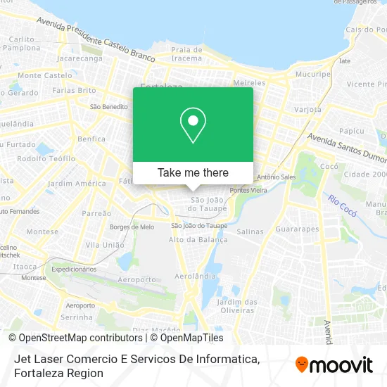 Jet Laser Comercio E Servicos De Informatica map