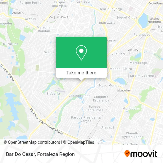 Bar Do Cesar map