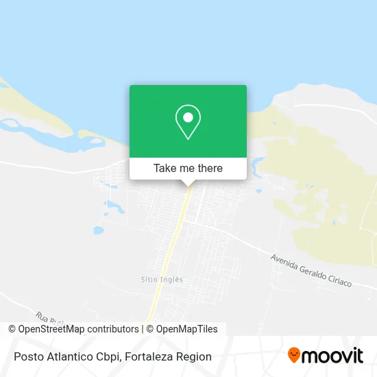Posto Atlantico Cbpi map